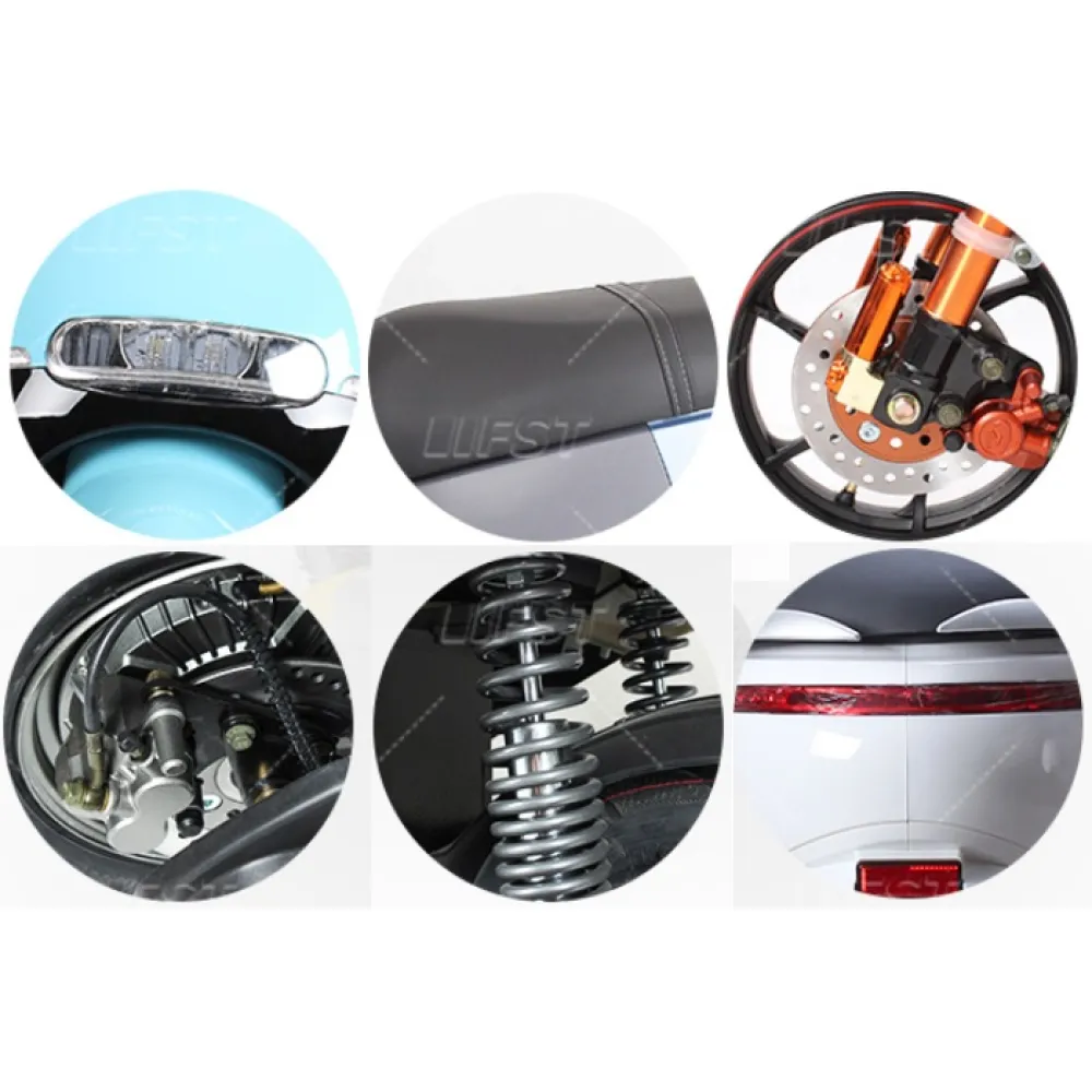 Электроскутер FST Classic 1000W 72V с АКБ 30FAh 10