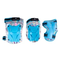 Набор защиты Tech Team Safe Fit Kids 2.0 Blue (Синий) Размер L